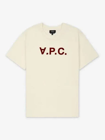 Standard Grand VPC Short Sleeve T-Shirt Ivory - A.P.C. - BALAAN 2