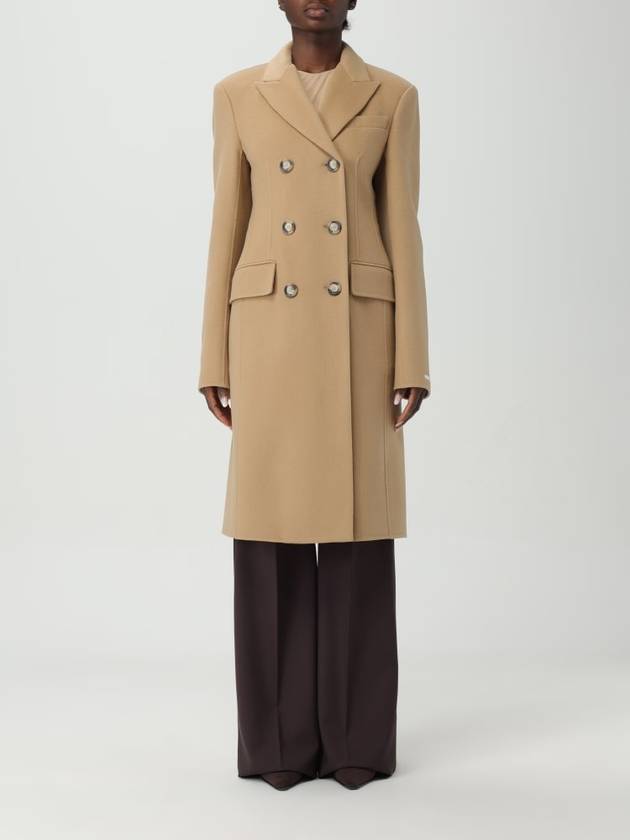 Selim Wool Double Coat Beige - MAX MARA SPORTMAX - BALAAN 2