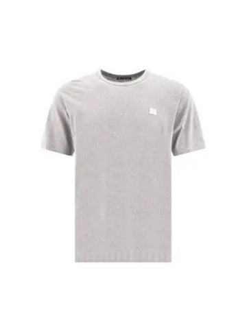 Acne Studio Men s Face Logo Patch Short Sleeve T Shirt CL0111 X92 - A.P.C. - BALAAN 1