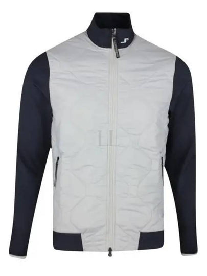 Golf Quilt Hybrid Jacket Grey - J.LINDEBERG - BALAAN 2