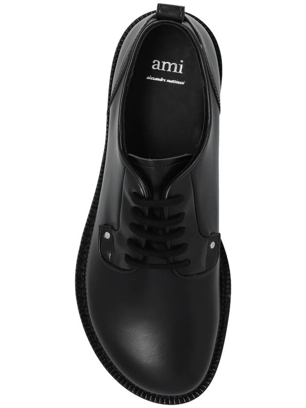 Ami Alexandre Mattiussi Leather Shoes, Men's, Black - AMI - BALAAN 6