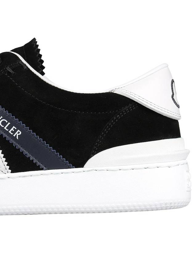 Monaco M Trainer Low Top Sneakers Black - MONCLER - BALAAN 7