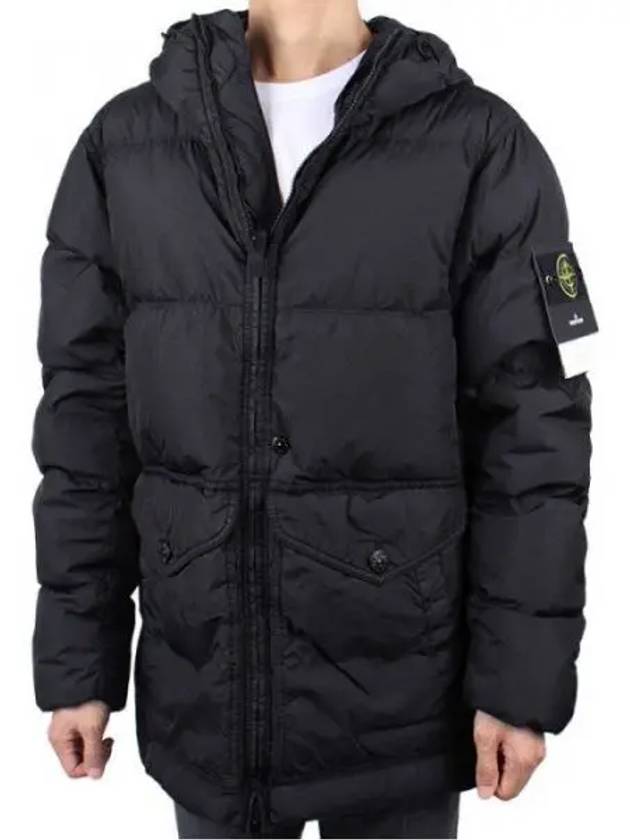 Crinkle Reps Re-Nylon Down Padding Black - STONE ISLAND - BALAAN 2