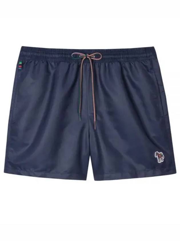 Men's Zebra Logo Swim Shorts Navy - PAUL SMITH - BALAAN 2