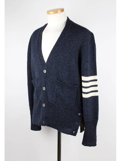 Shetland wool V neck cardigan size 3 - THOM BROWNE - BALAAN 2