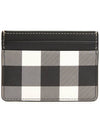 Check Logo Print Card Wallet - BURBERRY - BALAAN 3