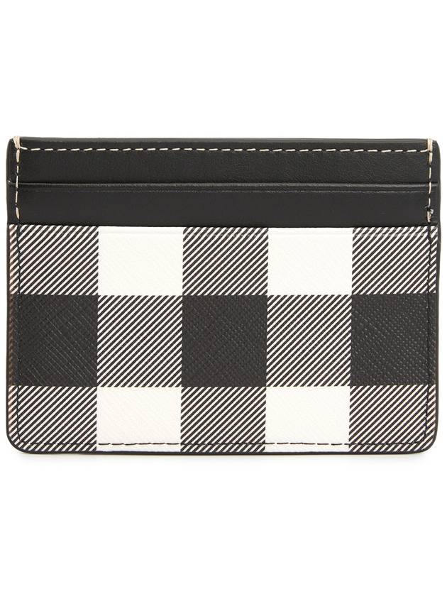 Check Logo Print Card Wallet - BURBERRY - BALAAN 3