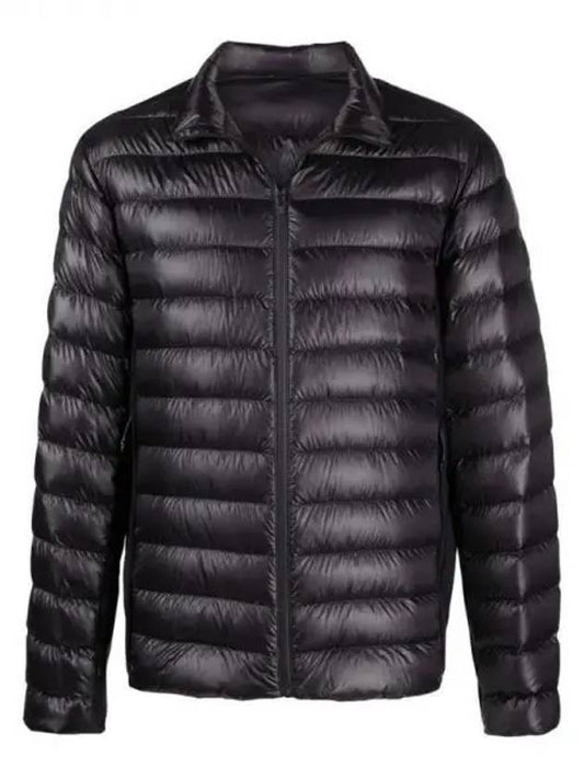 VOSGES black logo patch micro ripstop non hood lightweight padding men s 233374 - MONCLER - BALAAN 1