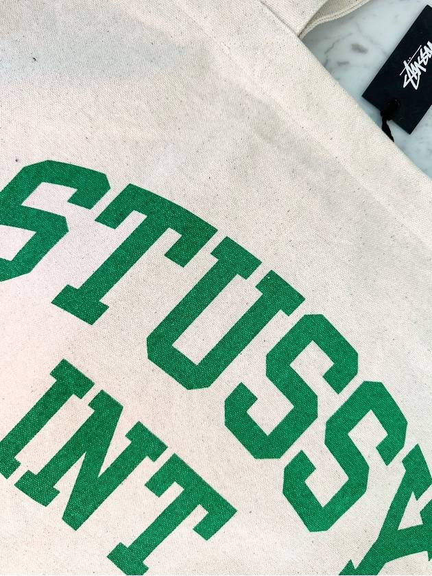 AU Australia ATHLETICS Tote Bag ST722011 Natural - STUSSY - BALAAN 4