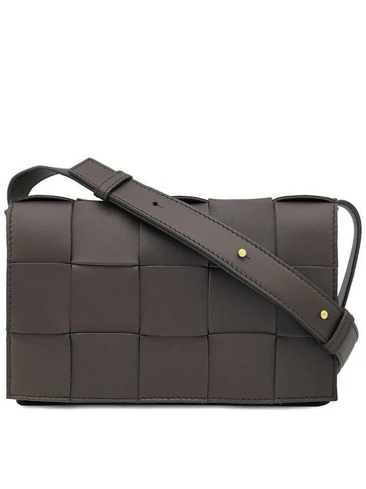 Intrecciato Cassette Cross Bag Fondente - BOTTEGA VENETA - BALAAN 2