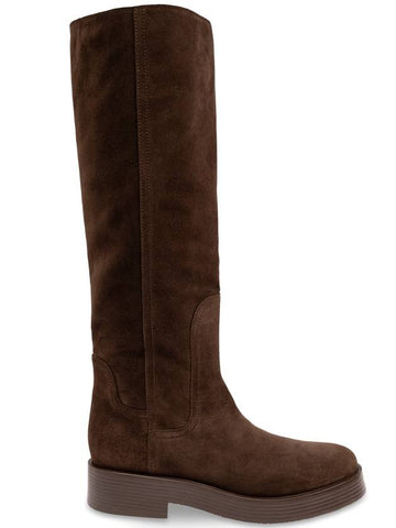 Casadei Suede Boots, Women's, Brown - CASADEI - BALAAN 1