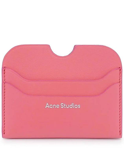 Elmas Large S Card Wallet Pink - ACNE STUDIOS - BALAAN 2