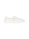 Sawyer Intrecciato Calfskin Slip-Ons White - BOTTEGA VENETA - BALAAN 1