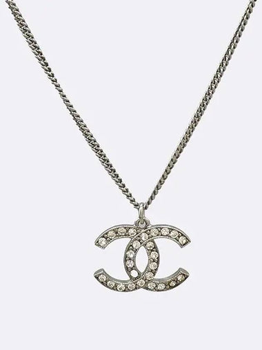 COCO logo crystal decoration custom pearl necklace - CHANEL - BALAAN 1