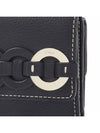 Darryl Flap Tri-Fold Small Half Wallet Black - CHLOE - BALAAN 7