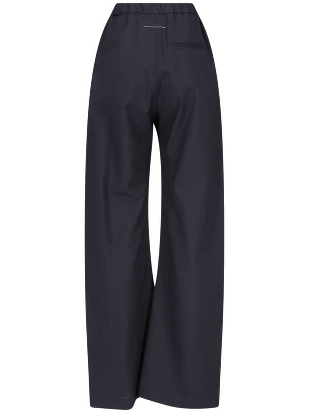 MM6 Maison Margiela Trousers Black - MAISON MARGIELA - BALAAN 2