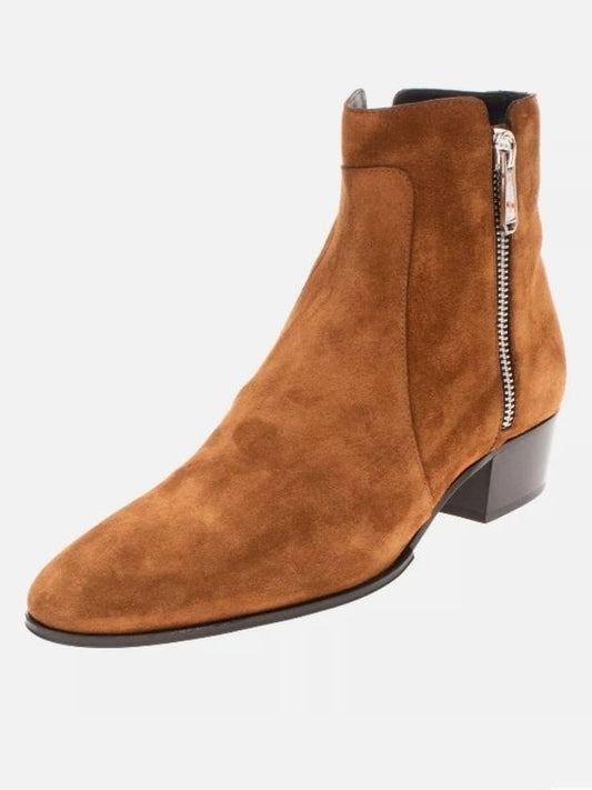 EU43 280 size leather men's ankle boots shoes - BALMAIN - BALAAN 2