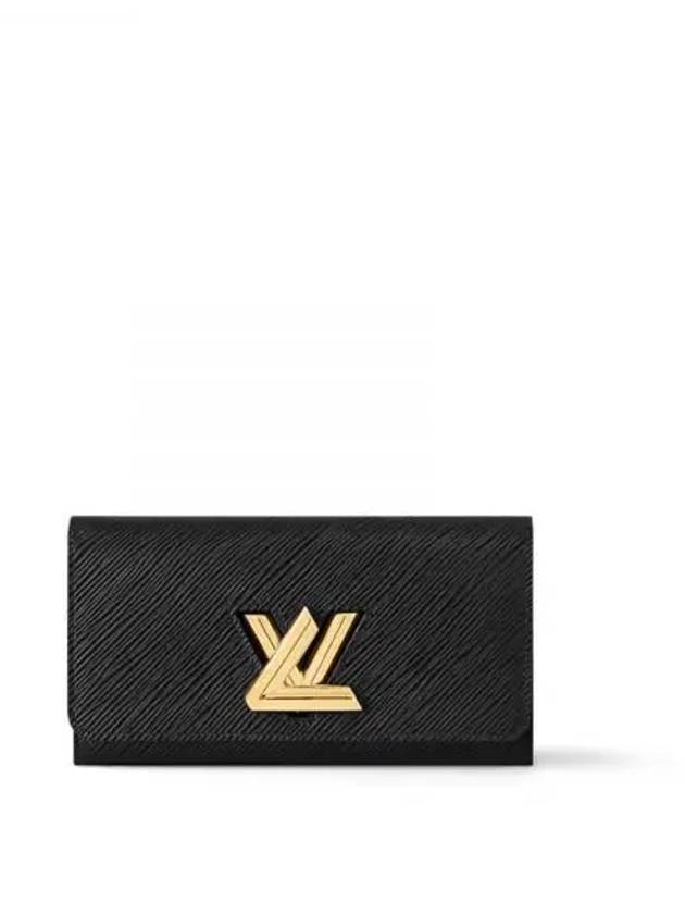 Epi Grain Twist Long Wallet Black - LOUIS VUITTON - BALAAN 2