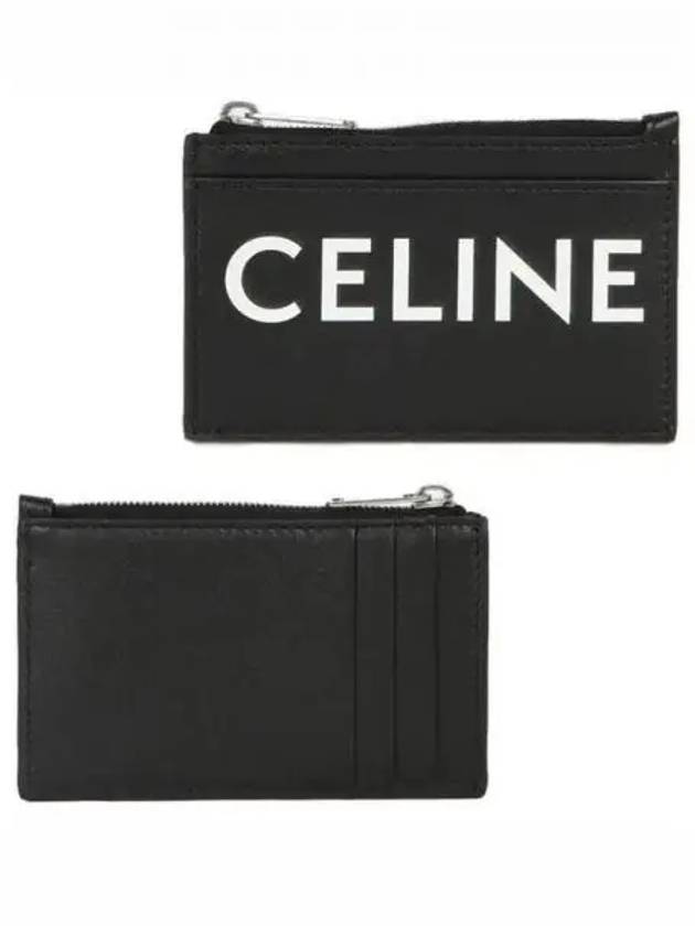 Logo zipper men s card wallet 270842 - CELINE - BALAAN 1