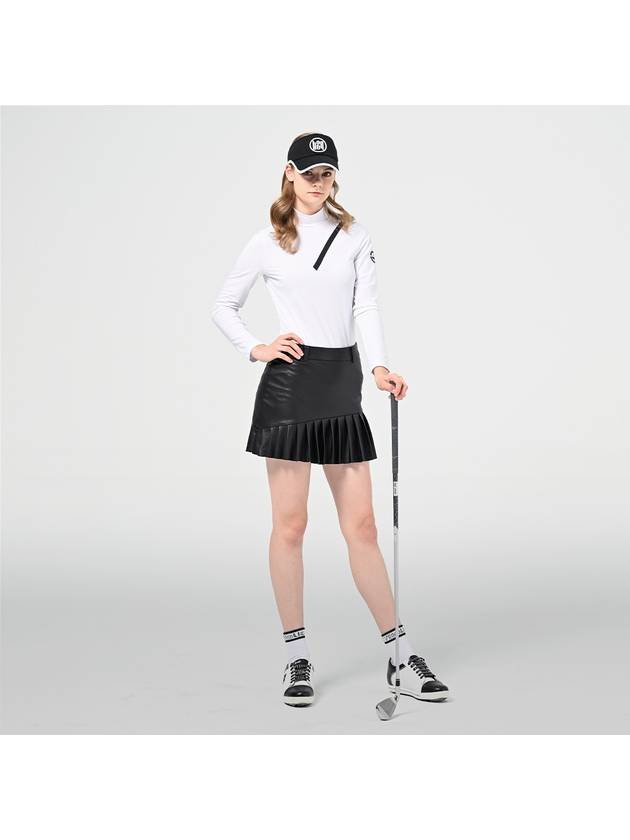 SET Women s V point T shirt Performance Pleats Culottes - PALMSPRINGS - BALAAN 4