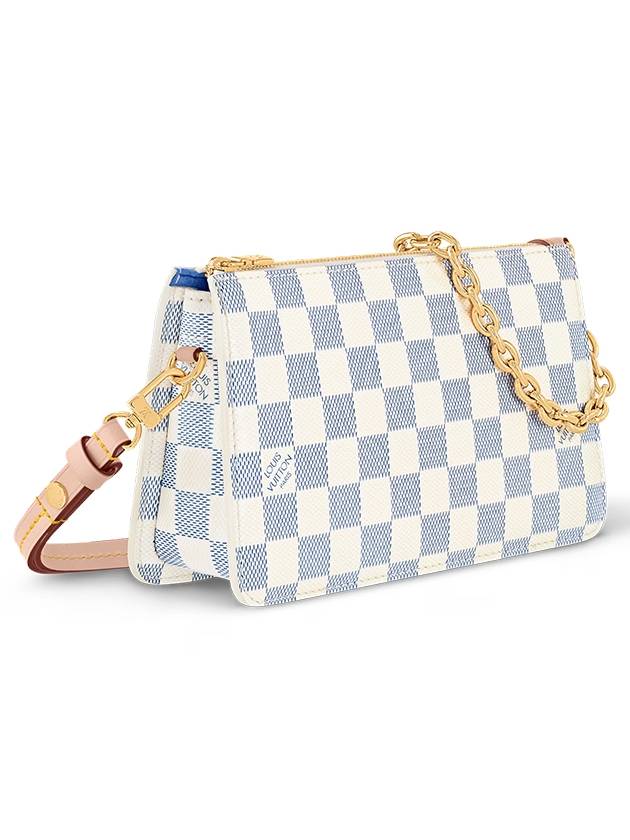 Lexington Damier Pouch Bag Celeste Blue - LOUIS VUITTON - BALAAN 3