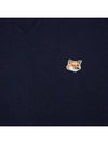 Fox Head Patch Classic Sweatshirt Navy - MAISON KITSUNE - BALAAN 5