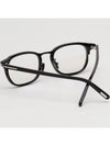 Blue light blocking glasses frame TF5785DB 005 metal combination square Asian fit - TOM FORD - BALAAN 4