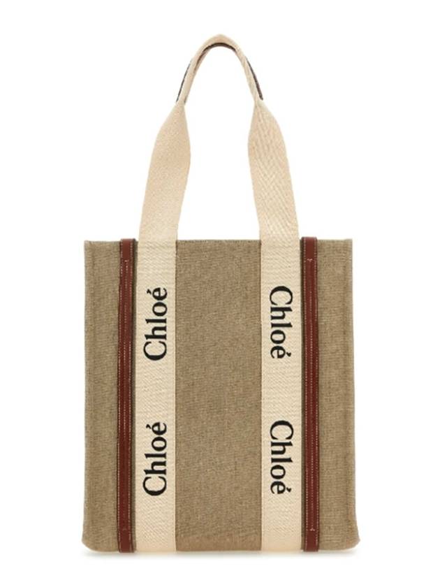 Woody Tote Bag Beige - CHLOE - BALAAN 2