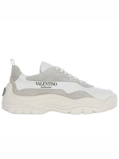 Men's Banshee Gumboy Low Top Sneakers White - VALENTINO - BALAAN 1