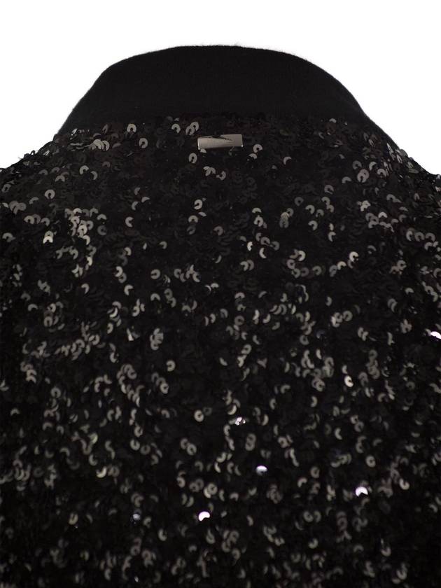 Bomber jacket with sequins - HERNO - BALAAN 4