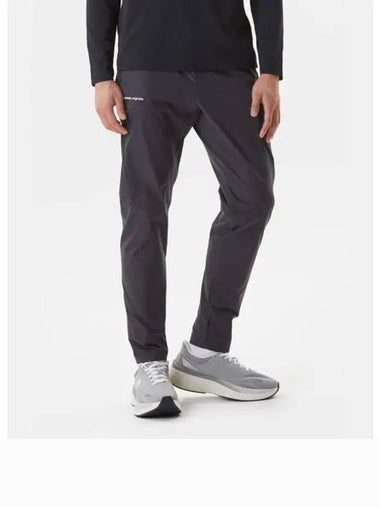 TOUGH Woven ACT ON Pants Charcoal SP323RPT75 - DESCENTE - BALAAN 1