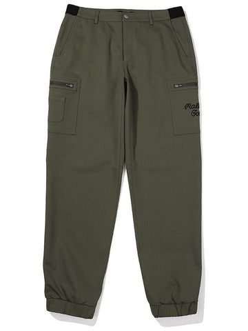 Cargo Jogger Pants KHAKI MAN - MALBON GOLF - BALAAN 1