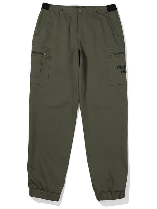 Cargo Jogger Pants KHAKI MAN - MALBON GOLF - BALAAN 1