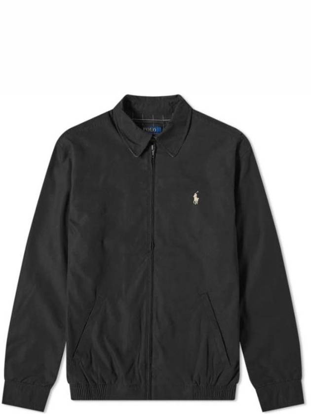 Polo Men's Windbreaker Jacket Black - POLO RALPH LAUREN - BALAAN 1