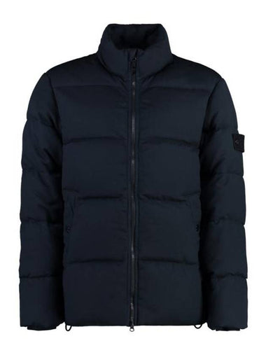 453F3 Ghost Padding Down Jacket Blue - STONE ISLAND - BALAAN 1