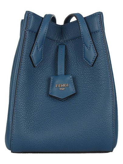 Origami Mini Bucket Bag Blue - FENDI - BALAAN 2