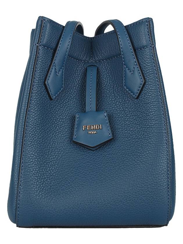 Origami Mini Bucket Bag Blue - FENDI - BALAAN 2