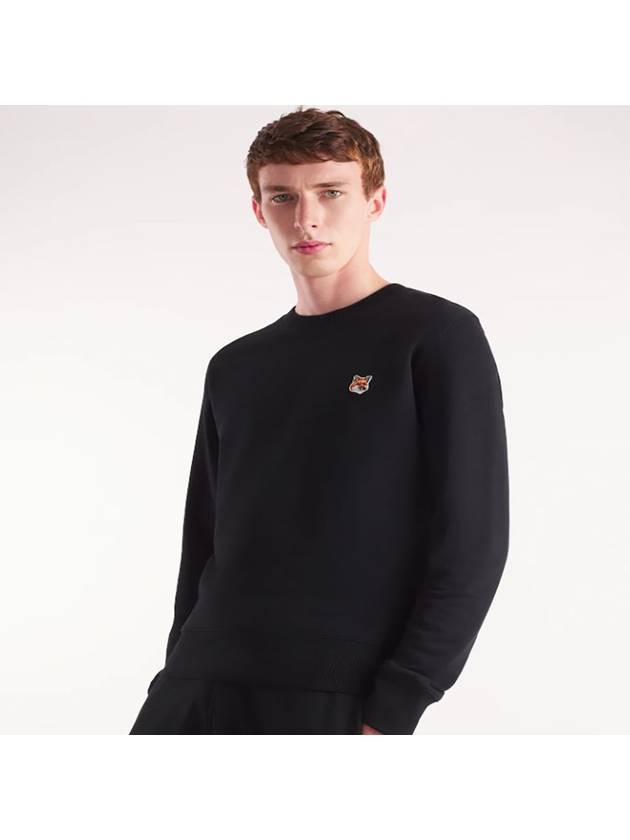 Fox Head Patch Classic Sweatshirt Black - MAISON KITSUNE - BALAAN 4