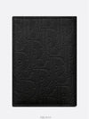 Passport Cover Black Dior Gravity Leather - DIOR - BALAAN 5