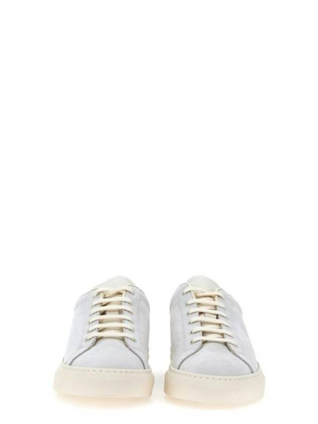 Retro Leather Nubuck Low Top Sneakers Green White - COMMON PROJECTS - BALAAN 5