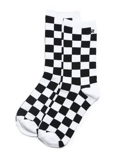 Seeker Sock 7 10 1pk Black Checkerboard VN0A49ZDBKC1 - VANS - BALAAN 1