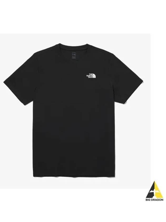 The North Face NT7UQ06A Men s Recovery Short Sleeve Round Tee - THE NORTH FACE - BALAAN 1