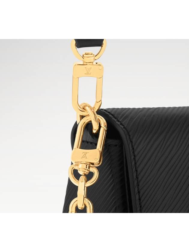 Women s Twist Mini Logo Leather Cross Bag Black 83077 - LOUIS VUITTON - BALAAN 6