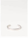 Ingraving Logo Cuff Bracelet Silver - MAISON MARGIELA - BALAAN 2