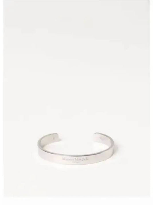 Ingraving Logo Cuff Bracelet Silver - MAISON MARGIELA - BALAAN 2