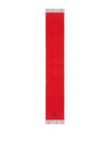 Logo Wool Fringe Muffler Red - VIVIENNE WESTWOOD - BALAAN 2