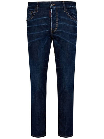 Skater Washed Jeans Blue - DSQUARED2 - BALAAN 2