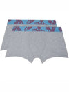 Cotton Boxer 2 Pack Grey - VIVIENNE WESTWOOD - BALAAN 1