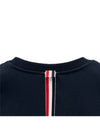 Center Back Stripe Crewneck Sweatshirt Navy - THOM BROWNE - BALAAN 5