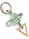 Triangle Nappa Key Holder Green - BOTTEGA VENETA - BALAAN 5